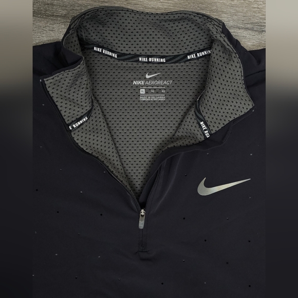 Women's Nike AeroReact Hybrid 1/2 Zip Running Jacket Pullover-Size XL - Picture 6 of 7